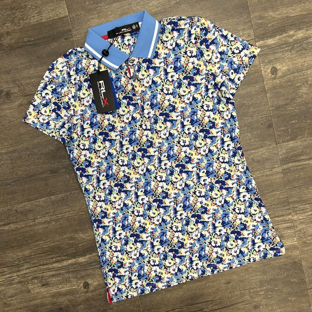 NWT RLX Ralph Lauren Polo Women‎ Floral Shirt Tailored Fit Size XS $115 (145)